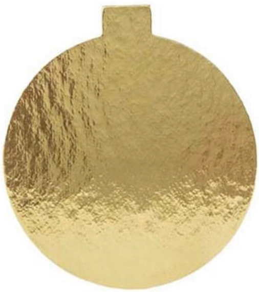 BAKING PAD 3 1/4" W/TAB GOLD 500/CS