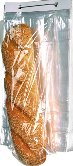 BREAD BAG 9X28.5+3 POLY CLEAR 250/CS