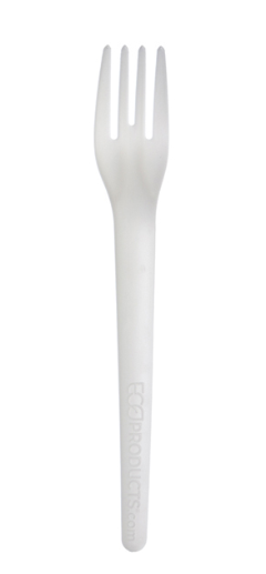 BULK  FORK BIODEGRADABLE MEDIUM WHT- TW1002