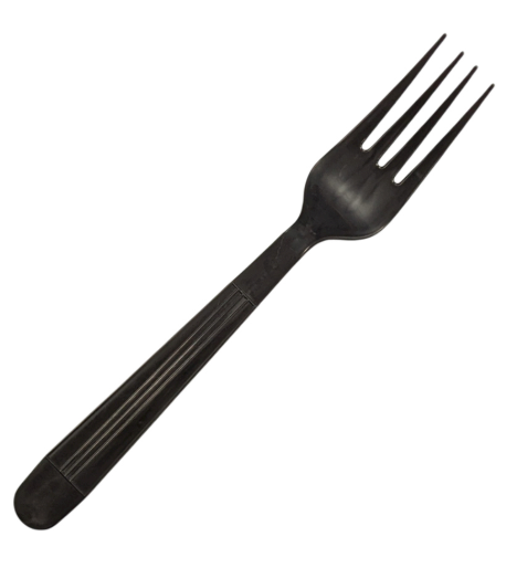 BULK FORK HVY BLACK PP 1000/CS