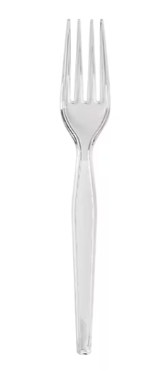 BULK FORK HVY CLEAR 1000/CS