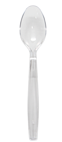 BULK TEASPOON HVY CLEAR 1000/CS
