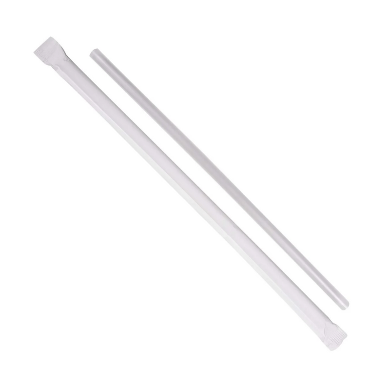 WRAPPED JUMBO STRAWS 7 3/4 24/500