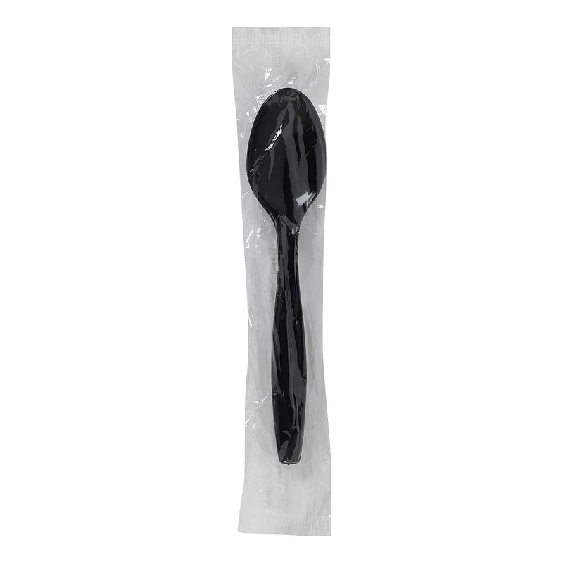 WRAPPED TEASPOON BLACK HVY DUTY 1000/CS