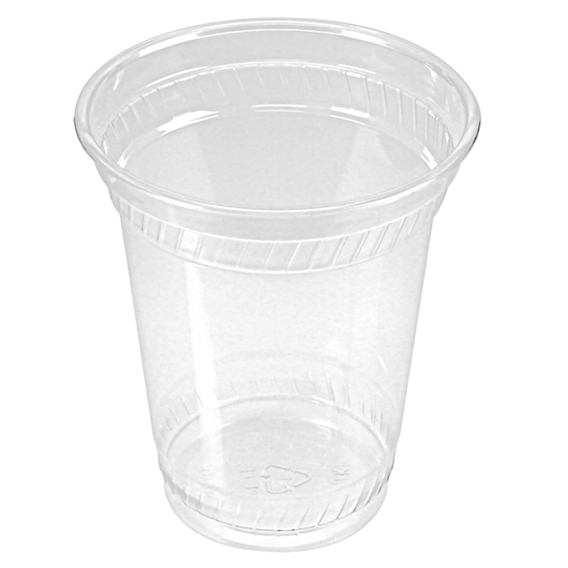 PLASTIC CUP 16 OZ  CUSTOM BALLYS 1 COLOR CLEAR 1000/CS