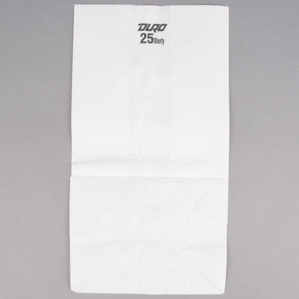 PAPER BAG 25LB WHITE 500/CS