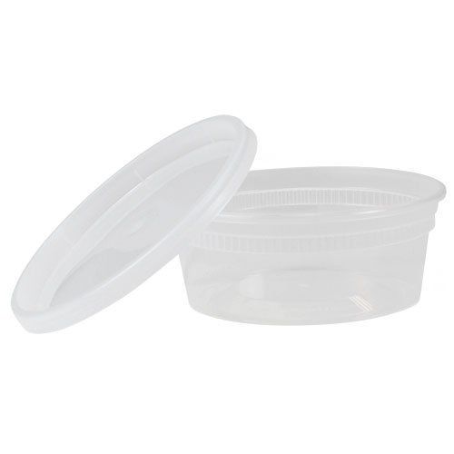 DELI CONTAINER 8 OZ HVY COMBO 240/CS TD40008 (TRI-PAK)