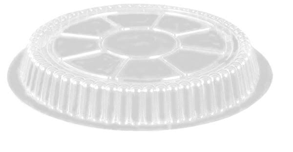 ALUM 8" ROUND DOME LID 500/CS