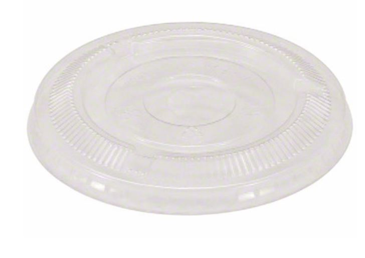 PLASTIC LID FITS 9 OZ, 10 OZ  1000/CS 610TP NO/HOLE