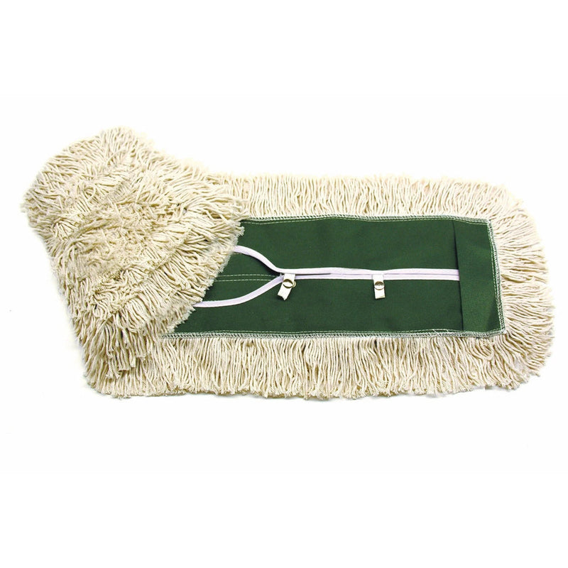 DUST MOP 5"X60" COTTON CUT- END