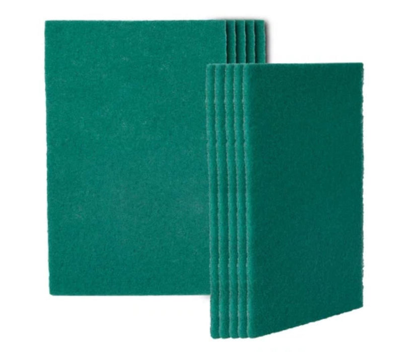 SCRUBBER HVY DUTY GREEN SCOURING PAD 6/10