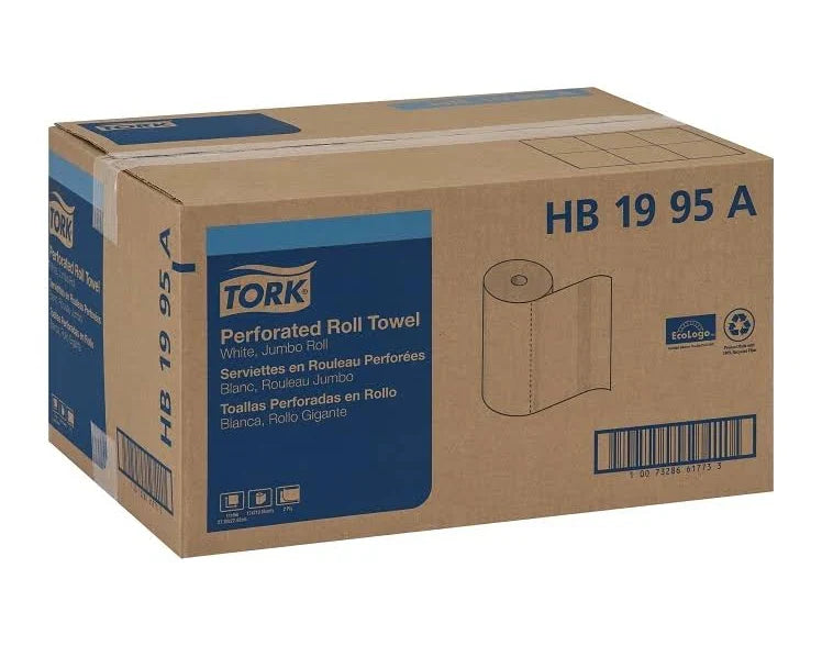 KITCHEN ROLL TOWEL JUMBO 2PLY 210 SHEET 12/CS HB 19-95A TORK