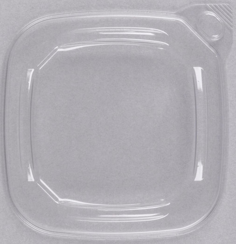 DELI LID SQUARE SECURE TAB TE LID 750/CS PET SDIFTRC1