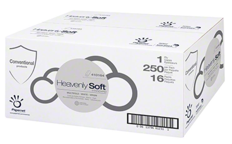 PAPER MULTIFOLD NATURAL HEAVENLY SOFT  SOFIDEL 16/250